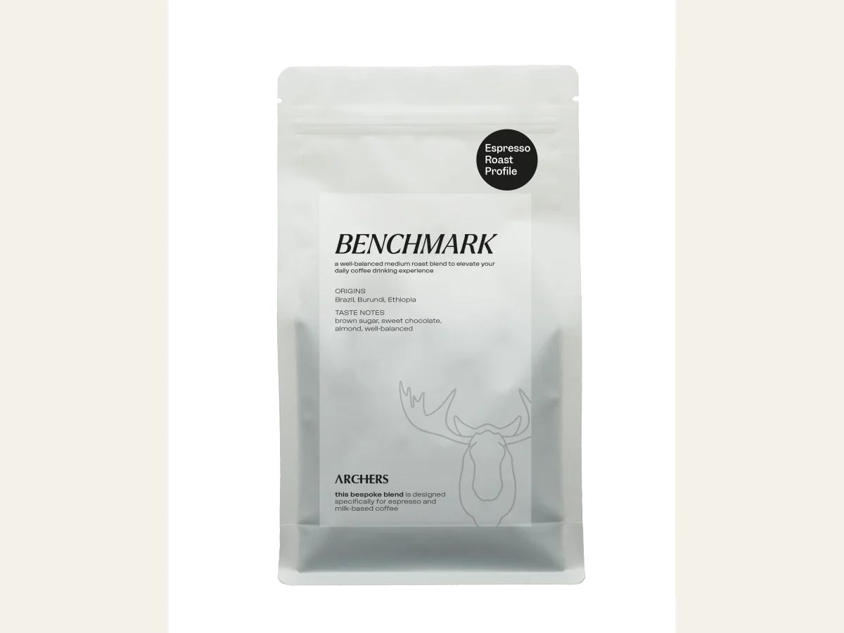 Benchmark coffee bag