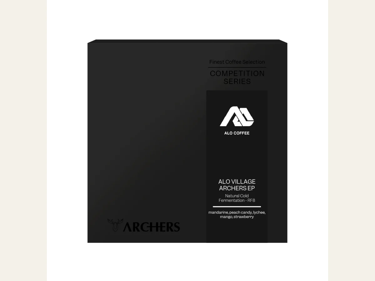 Ethiopia - Alo Coffee RF8 Archers EP Cold Ferment Natural coffee bag