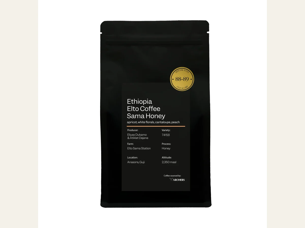 Ethiopia - Elto Coffee Sama Honey coffee bag