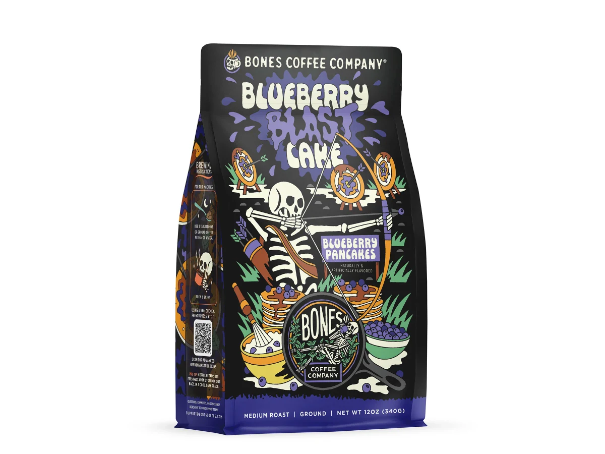 Blueberry Blast Cake coffee bag