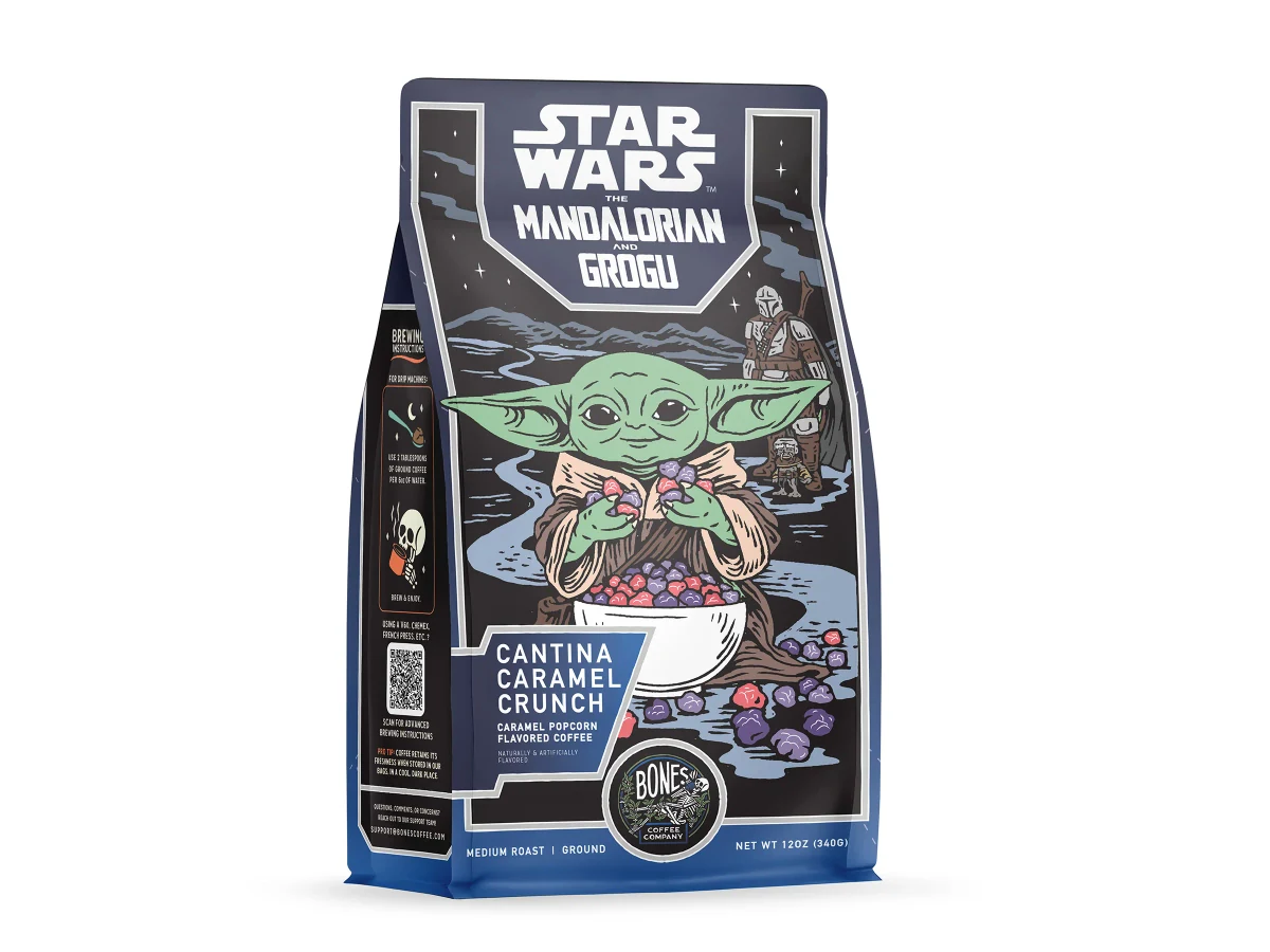 Cantina Caramel Crunch coffee bag