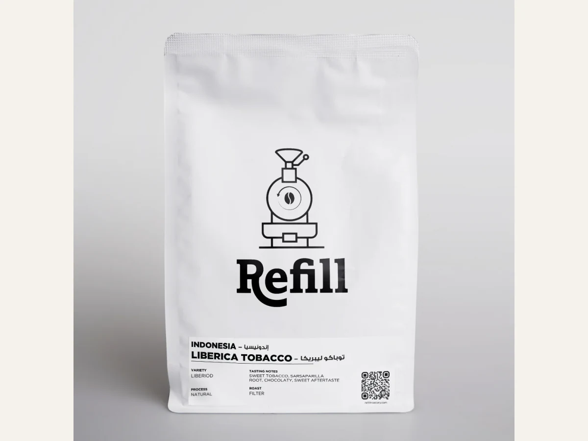 Indonesia Liberica Tobacco coffee bag